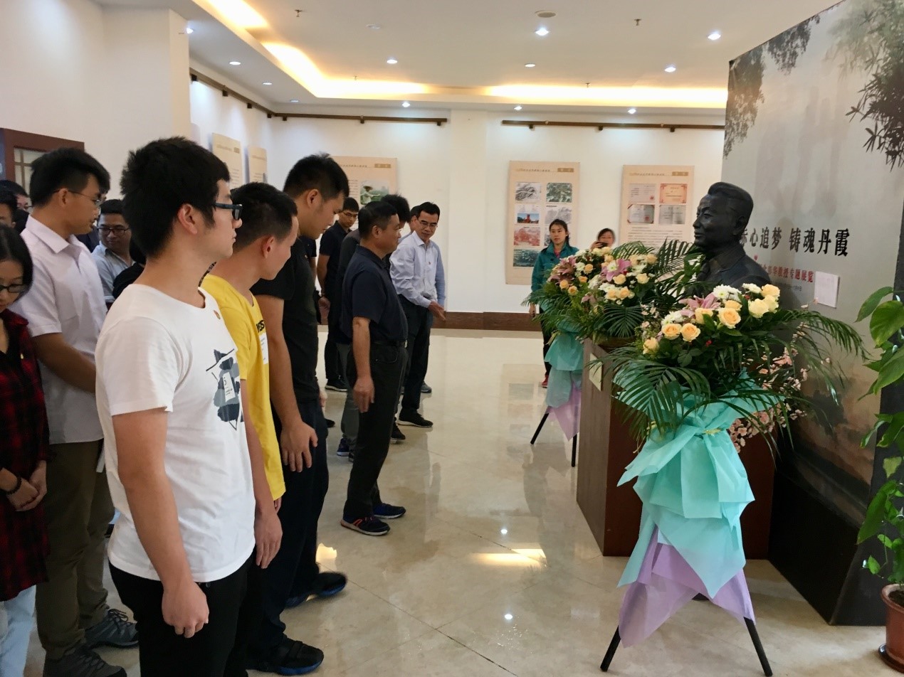 beat365在线唯一官网直属部门分工会组织教工赴韶关学习彭华教授先进事迹